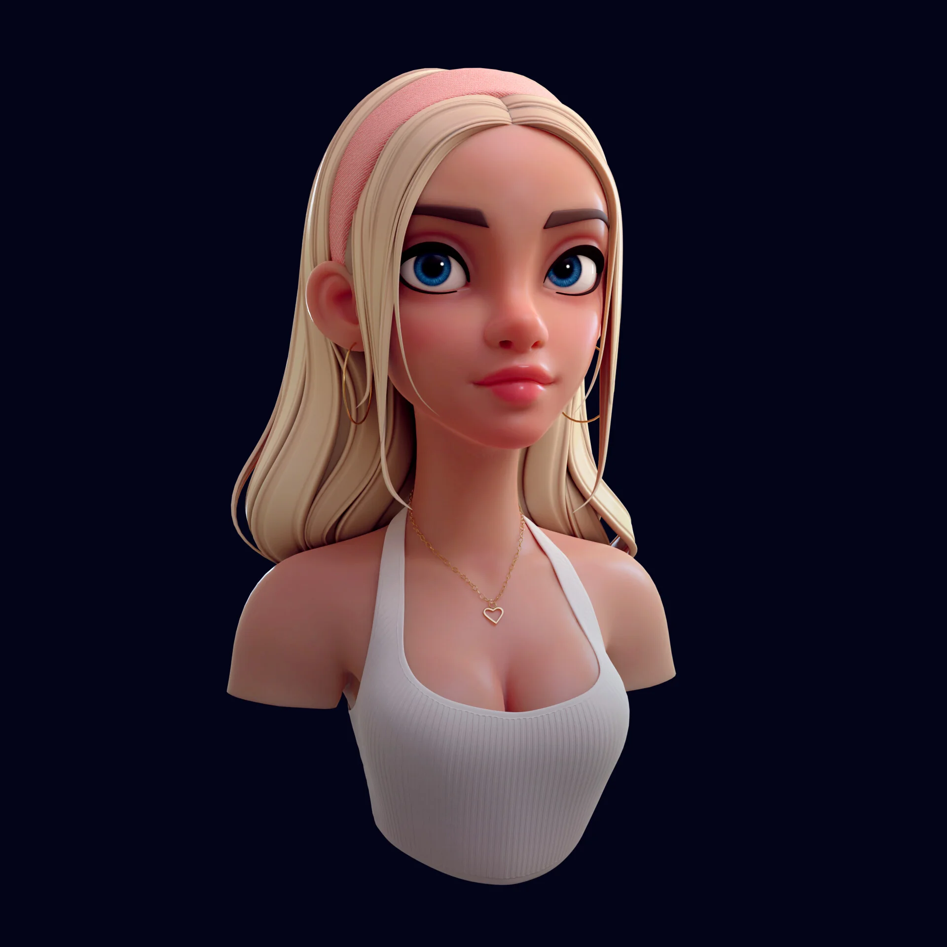 Character from the Stylized Head course
